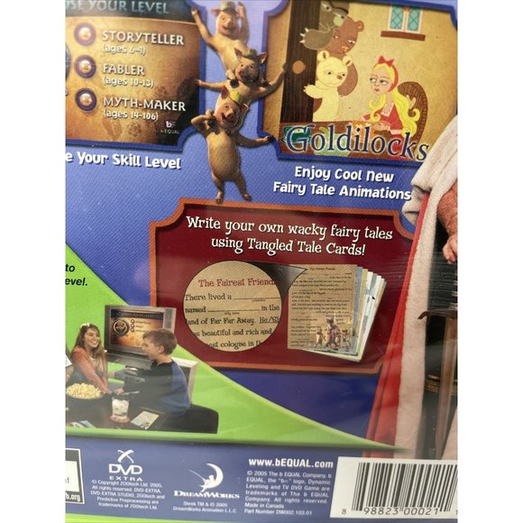 DVD Shrek Video Game TV Totally Tangled Tales Questions John Cleese Fiona NEW - Picture 10 of 12